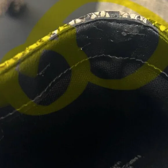 Steve Madden Women Kapital Snakeskin Print Kitten Heel Boots,Sz 8 (M),Disclaimer - Picture 15 of 15